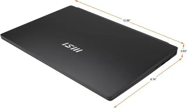 Alt view image 19 of 20 - MSI Modern 14 Laptop Intel Core i5 12th Gen 1235U (1.30GHz) 8GB Memory 512 GB NVMe SSD Intel Iris Xe Graphics 14.0" Windows 11 Home 64-bit Modern 14 C12M-032
