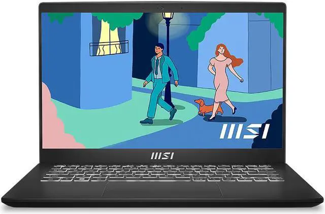 Alt view image 2 of 8 - MSI Laptop Modern 14 Intel Core i3 12th Gen 1215U (1.20GHz) 8GB Memory 512 GB NVMe SSD Intel UHD Graphics 14.0" Windows 11 Home 64-bit Modern 14 C12M-033