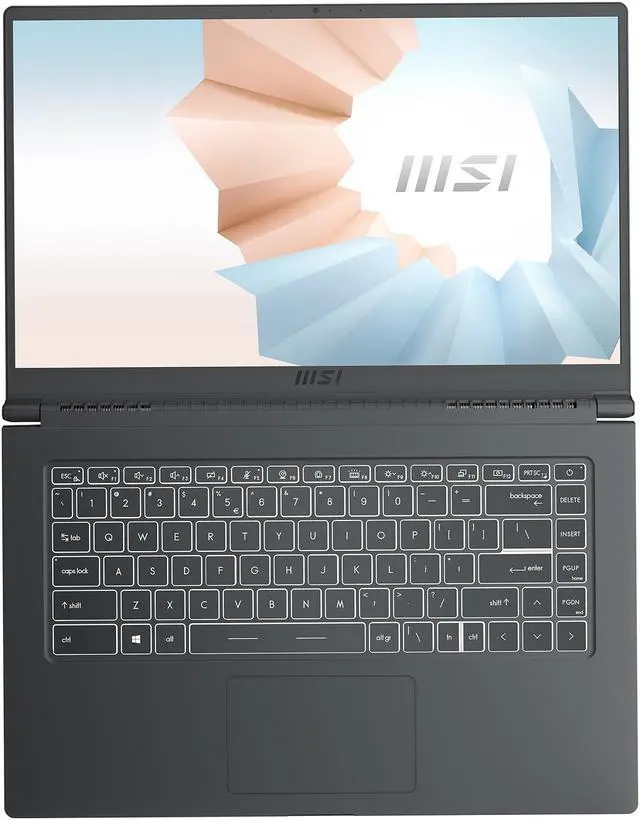 Alt view image 7 of 20 - MSI Laptop Modern 15 AMD Ryzen 7 5000 Series 5700U (1.80GHz) 8GB Memory 512 GB NVMe SSD AMD Radeon Graphics 15.6" Windows 11 Home 64-bit Modern 15 A5M-288