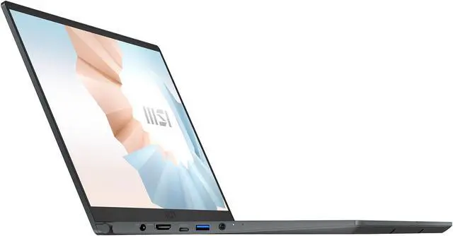Alt view image 11 of 20 - MSI Laptop Modern 15 AMD Ryzen 7 5000 Series 5700U (1.80GHz) 8GB Memory 512 GB NVMe SSD AMD Radeon Graphics 15.6" Windows 11 Home 64-bit Modern 15 A5M-288