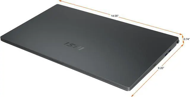 Alt view image 18 of 20 - MSI Laptop Modern 15 AMD Ryzen 7 5000 Series 5700U (1.80GHz) 8GB Memory 512 GB NVMe SSD AMD Radeon Graphics 15.6" Windows 11 Home 64-bit Modern 15 A5M-288