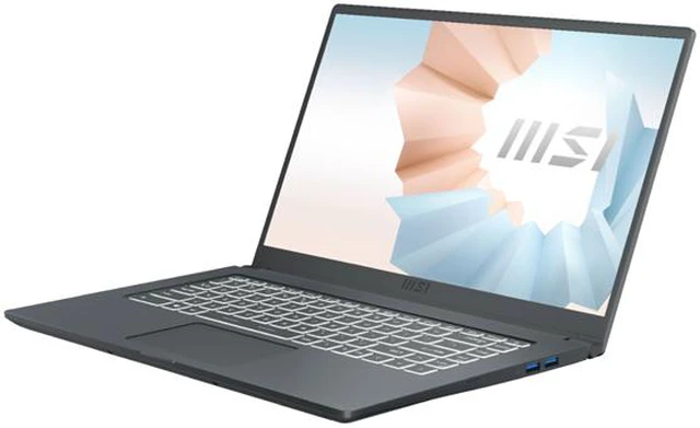 Alt view image 3 of 8 - MSI 15.6" Intel Core i7-1165G7 16GB Memory DDR4 2666 512GB NVMe SSD Windows 10 Home (Free upgrade to Win 11) Modern 15 A11M-004