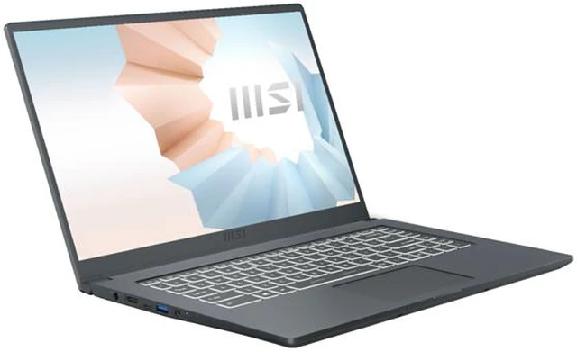 Alt view image 6 of 8 - MSI 15.6" Intel Core i7-1165G7 16GB Memory DDR4 2666 512GB NVMe SSD Windows 10 Home (Free upgrade to Win 11) Modern 15 A11M-004