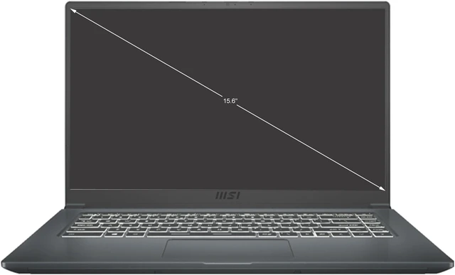 Alt view image 2 of 8 - MSI 15.6" Intel Core i7-1165G7 16GB Memory DDR4 2666 512GB NVMe SSD Windows 10 Home (Free upgrade to Win 11) Modern 15 A11M-004