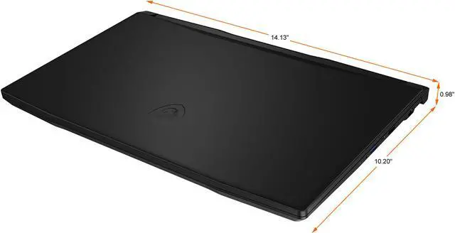 Alt view image 19 of 20 - MSI GF Series - 15.6 GeForce RTX 3050 Laptop GPU - Intel Core i5-11400H  - 8GB Memory - 512 GB NVMe SSD - Windows 11 Home 64-bit - Gaming Laptop - 144 Hz IPS (Katana GF66 11UC-1091 )