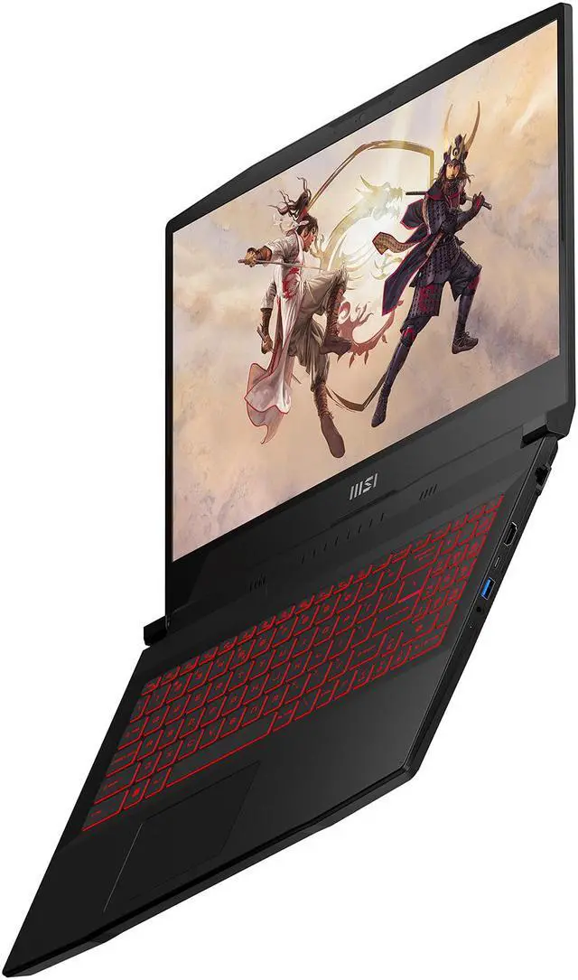 Alt view image 7 of 20 - MSI GF Series - 15.6" GeForce RTX 3060 Laptop GPU - Intel Core i7-11800H  - 16GB Memory - 512 GB NVMe SSD - Windows 11 Home 64-bit - Gaming Laptop - 144 Hz IPS (Katana GF66 11UE-617 )
