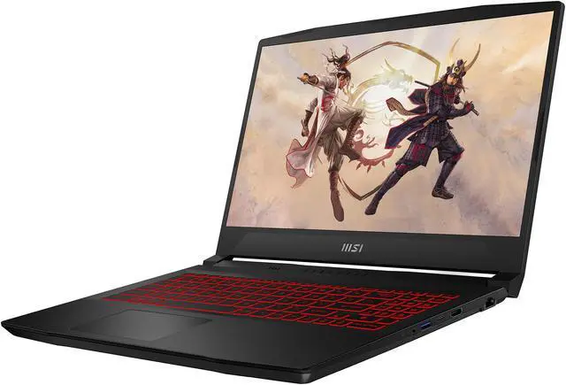 Alt view image 5 of 20 - MSI GF Series - 15.6" GeForce RTX 3060 Laptop GPU - Intel Core i7-11800H  - 16GB Memory - 512 GB NVMe SSD - Windows 11 Home 64-bit - Gaming Laptop - 144 Hz IPS (Katana GF66 11UE-617 )