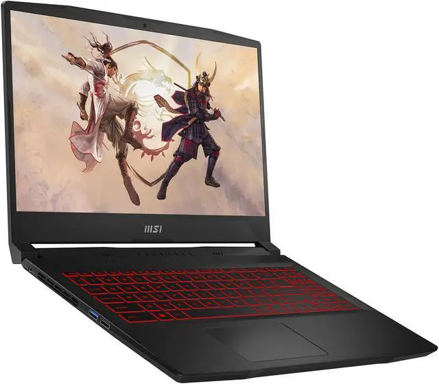 Alt view image 6 of 20 - MSI GF Series - 15.6" GeForce RTX 3060 Laptop GPU - Intel Core i7-11800H  - 16GB Memory - 512 GB NVMe SSD - Windows 11 Home 64-bit - Gaming Laptop - 144 Hz IPS (Katana GF66 11UE-617 )