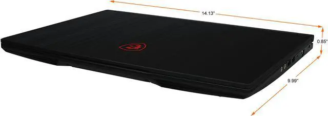 Alt view image 17 of 20 - MSI GF Series - 15.6" 60 Hz IPS - Intel Core i5 11th Gen 11400H (2.70GHz) - NVIDIA GeForce GTX 1650 Max-Q - 8 GB DDR4 - 256 GB NVMe SSD - Windows 11 Home 64-bit - Gaming Laptop (GF63 Thin 11SC-693 )