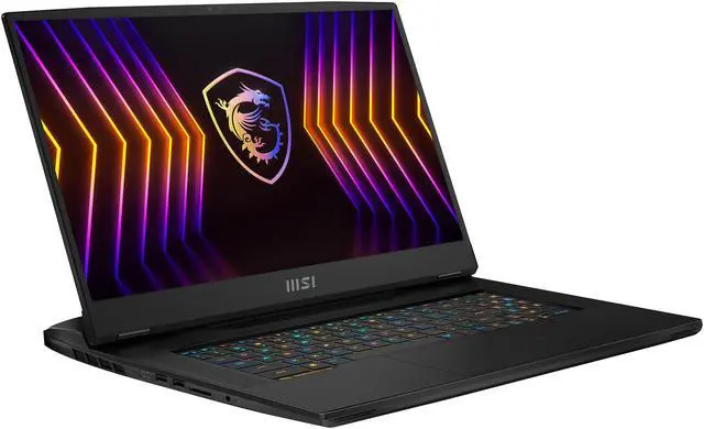 Alt view image 2 of 20 - MSI GT Series - 17.3" 4K / UHD GeForce RTX 3070 Ti Laptop GPU - Intel Core i7-12800HX  - 32GB Memory - 1 TB PCIe SSD - Windows 11 Pro 64-bit - Gaming Laptop - 120 Hz (TITAN GT77 12UGS-009 )