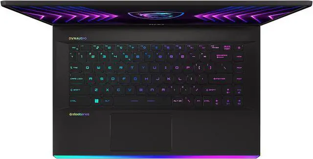 Alt view image 9 of 20 - MSI GE Series - 15.6" GeForce RTX 3070 Ti Laptop GPU - Intel Core i7-12800HX  - 16GB Memory - 1 TB PCIe SSD - Windows 11 Pro 64-bit - Gaming Laptop - 240 Hz OLED (Raider GE67HX 12UGS-013 )