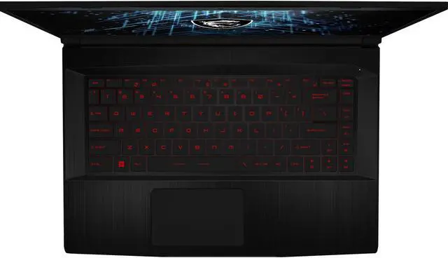 Alt view image 7 of 20 - MSI GF Series - 15.6" Intel Arc A370M - Intel Core i5-12450H  - 8GB Memory - 512 GB NVMe SSD - Windows 11 Home 64-bit - Gaming Laptop - 144 Hz IPS (THIN GF63 12HW-001 )
