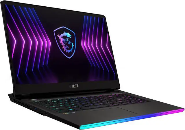 Alt view image 3 of 20 - MSI GE Series - 17.3" GeForce RTX 3080 Ti Laptop GPU - Intel Core i9-12900HX  - 32GB Memory - 1 TB PCIe SSD - Windows 11 Pro 64-bit - Gaming Laptop - 240 Hz (Raider GE77HX 12UHS-082 )