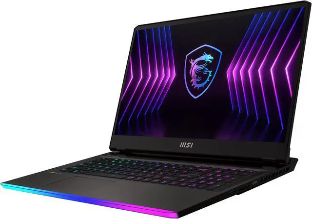 Alt view image 2 of 20 - MSI GE Series - 17.3" GeForce RTX 3080 Ti Laptop GPU - Intel Core i9-12900HX  - 32GB Memory - 1 TB PCIe SSD - Windows 11 Pro 64-bit - Gaming Laptop - 240 Hz (Raider GE77HX 12UHS-082 )