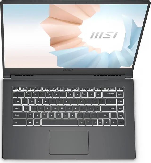 Alt view image 11 of 20 - MSI Laptop Modern 15 A11MU-863CA Intel Core i5 11th Gen 1155G7 (2.50GHz) 8GB Memory 256 GB PCIe SSD Intel Iris Xe Graphics 15.6" Windows 11 Home