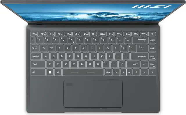 Alt view image 6 of 18 - MSI Laptop Prestige 14 A12SC-086CA Intel Core i7 12th Gen 1280P (1.80GHz) 16 GB LPDDR4X Memory 512 GB PCIe SSD NVIDIA GeForce GTX 1650 14.0" Windows 11 Home 64-bit