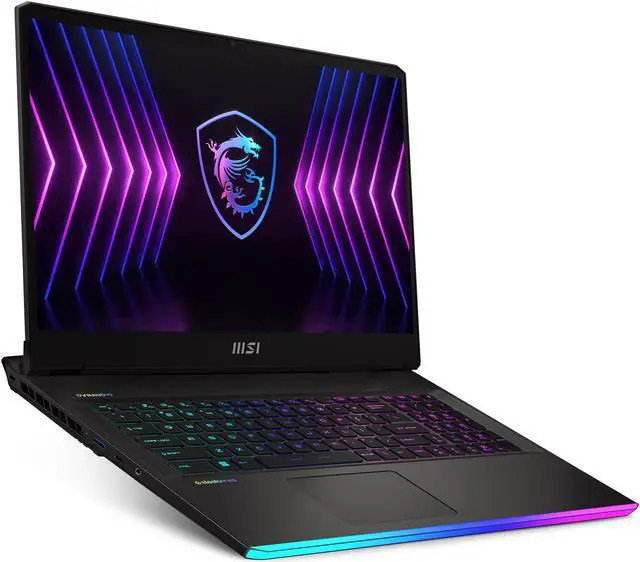 Alt view image 7 of 20 - MSI GE Series - 17.3'' GeForce RTX 3080 Ti Laptop GPU - Intel Core i7-12800HX  - 16GB Memory - 1 TB PCIe SSD - Windows 11 Home 64-bit - Gaming Laptop - 360 Hz IPS (Raider GE77HX 12UHS-074 )