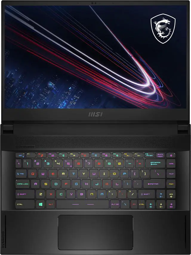 Alt view image 6 of 20 - MSI GS Series - 15.6" GeForce RTX 3070 Laptop GPU - Intel Core i9-11900H  - 32GB Memory - 1 TB NVMe SSD - Windows 11 Home 64-bit - Gaming Laptop - 165 Hz (GS66 Stealth 11UG-658 )
