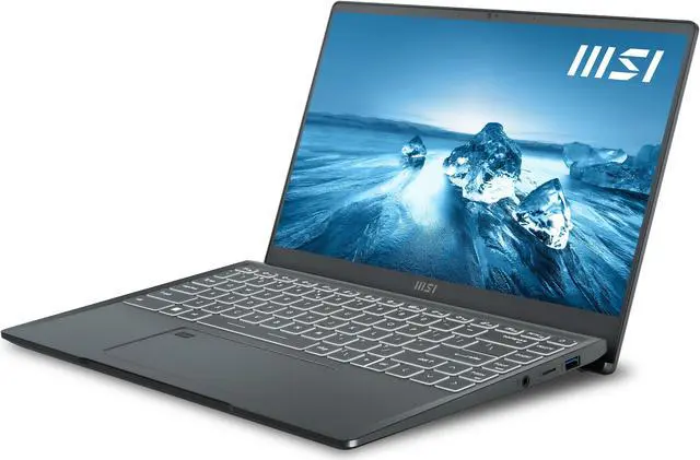 Alt view image 2 of 15 - MSI Prestige 14 Evo Laptop Intel Core i7 12th Gen 1280P (1.80GHz) 32GB Memory 1 TB NVMe SSD Intel Iris Xe Graphics 14.0" Windows 11 Home 64-bit A12M-054