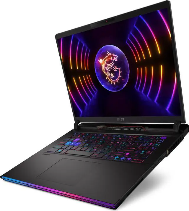 Alt view image 15 of 19 - MSI Raider series - 17.0" 240 Hz IPS - Intel Core i9 13th Gen 13980HX (2.20GHz) - NVIDIA GeForce RTX 4080 Laptop GPU - 64 GB DDR5 - 2 TB NVMe SSD - Windows 11 Pro 64-bit - Gaming Laptop (Raider GE78 HX 13VH-080US )