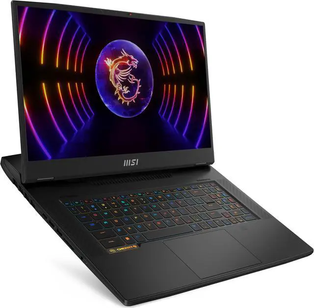 Alt view image 8 of 16 - MSI Titan Series - 17.3" 4K / UHD 144 Hz IPS - Intel Core i9 13th Gen 13980HX (2.20GHz) - NVIDIA GeForce RTX 4090 Laptop GPU - 128 GB DDR5 - 4 TB NVMe( 2TB x 2) SSD - Windows 11 Pro 64-bit - Gaming Laptop (Titan GT77HX 13VI-042US )