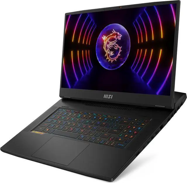 Alt view image 9 of 16 - MSI Titan Series - 17.3" 4K / UHD 144 Hz IPS - Intel Core i9 13th Gen 13980HX (2.20GHz) - NVIDIA GeForce RTX 4090 Laptop GPU - 128 GB DDR5 - 4 TB NVMe( 2TB x 2) SSD - Windows 11 Pro 64-bit - Gaming Laptop (Titan GT77HX 13VI-042US )