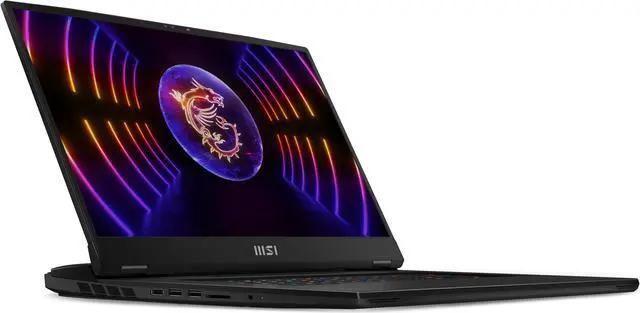 Alt view image 10 of 16 - MSI Titan Series - 17.3" 4K / UHD 144 Hz IPS - Intel Core i9 13th Gen 13980HX (2.20GHz) - NVIDIA GeForce RTX 4090 Laptop GPU - 128 GB DDR5 - 4 TB NVMe( 2TB x 2) SSD - Windows 11 Pro 64-bit - Gaming Laptop (Titan GT77HX 13VI-042US )
