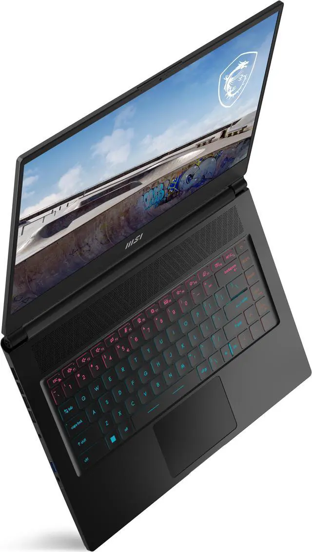 Alt view image 10 of 20 - MSI - 15.6" FHD 144 Hz - Intel Core i7-11375H - GeForce RTX 3060 Laptop GPU - 32GB Memory DDR4 3200 - 1TB NVMe SSD - Windows 11 Pro 64-bit ()