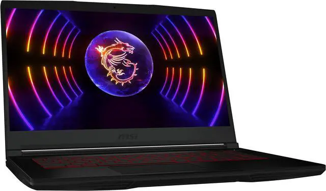 Alt view image 2 of 20 - MSI GF Series - 15.6" 144 Hz IPS - Intel Core i7 12th Gen 12650H (2.30GHz) - NVIDIA GeForce RTX 4050 Laptop GPU - 16 GB DDR4 - 512 GB PCIe SSD - Windows 11 Home 64-bit - Gaming Laptop (Thin GF63 12VE-033CA )