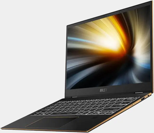 Alt view image 4 of 16 - MSI Summit E13FlipEvo A12MT-026 13.4" Touchscreen Laptop  i7-1280P (1.80GHz) 16GB RAM 1TB SSD Intel Iris Xe Graphics Windows 11 Home