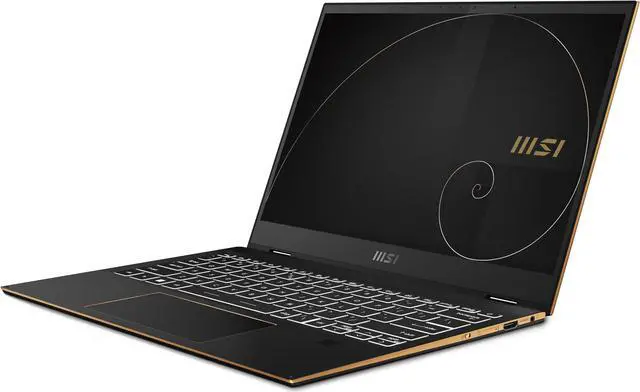 Alt view image 5 of 16 - MSI Summit E13FlipEvo A12MT-026 13.4" Touchscreen Laptop  i7-1280P (1.80GHz) 16GB RAM 1TB SSD Intel Iris Xe Graphics Windows 11 Home