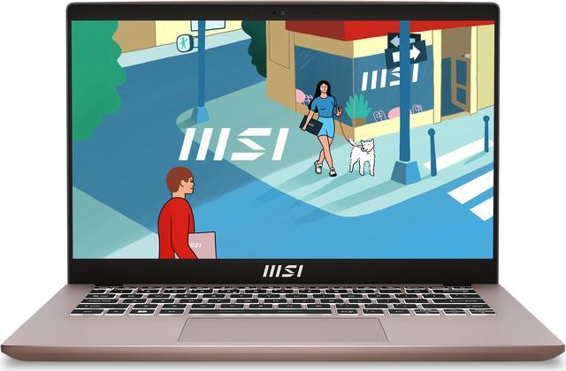 MSI Modern 14 Laptop C13M-606US Intel i5-1335U 16GB RAM 512 GB SSD