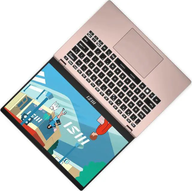 Alt view image 14 of 18 - MSI Modern 14 Laptop C13M-606US Intel i5-1335U 16GB RAM 512 GB SSD 14.0" Windows 11 Home Intel Iris Xe Graphics