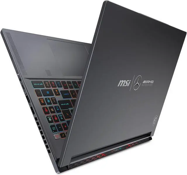 Alt view image 11 of 18 - MSI - 16.0" GeForce RTX 4070 Laptop GPU - Intel Core i9-13900H  - 64GB Memory - 2 TB NVMe SSD - Windows 11 Pro 64-bit - Gaming Laptop - OLED (Stealth 16 MercedesAMG A13VG-236 )