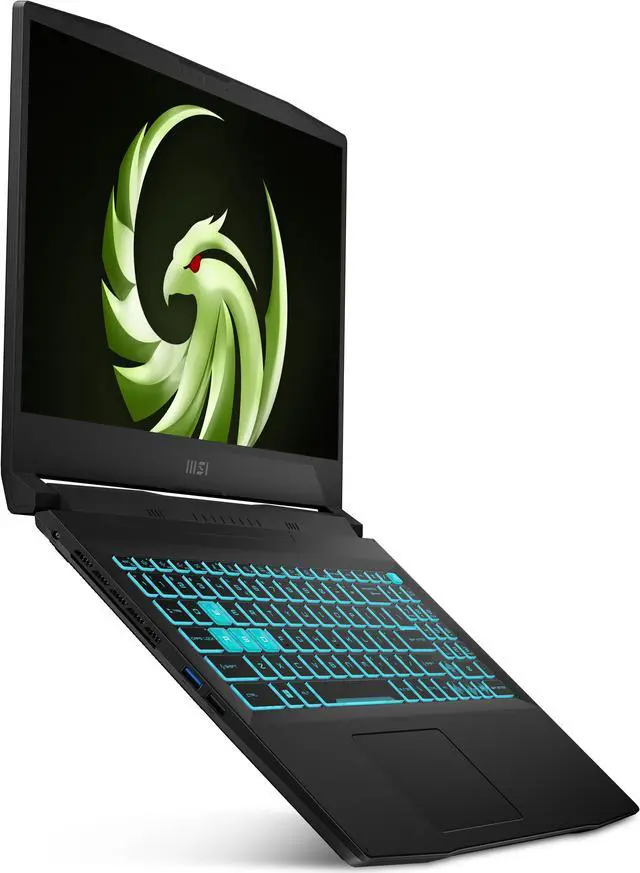 Alt view image 7 of 14 - MSI - Bravo 15 B7EDP-016US 15.6" 144 Hz IPS - AMD Ryzen 7 7000 Series 7840HS (3.80GHz) - AMD Radeon RX 6550M - 32 GB DDR5 - 1 TB NVMe SSD - Windows 11 Home 64-bit - Gaming Laptop (Bravo 15 B7EDP-016US )