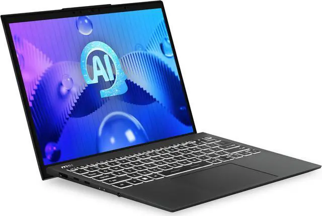 Alt view image 3 of 15 - MSI Prestige 13 AI EVO 13.3" QHD+ OLED Ultra Thin and Light Professional Laptop Intel® Core™ Ultra 5-125H ARC Graphics 16GB LPDDR5 512GB NVMe SSD Win 11 Home