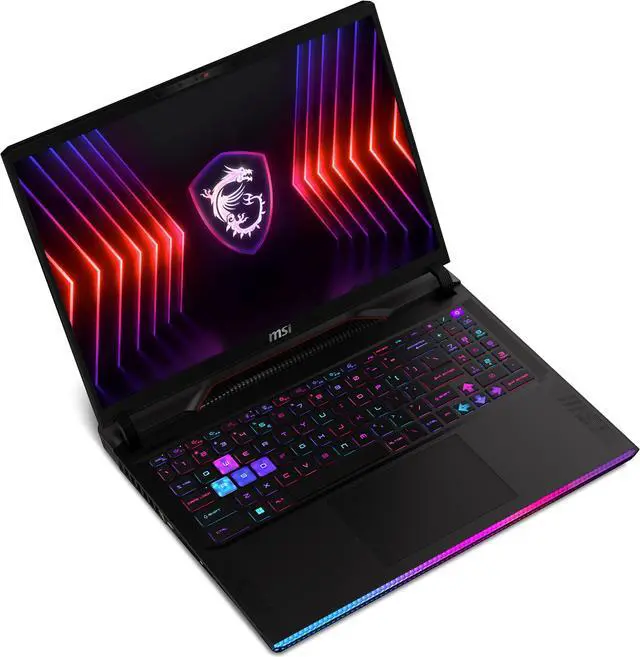 Alt view image 20 of 20 - MSI GE Series - 16'' GeForce RTX 4070 Laptop GPU - Intel Core i9-14900HX  - 32GB Memory - 2 TB PCIe SSD - Windows 11 Home 64-bit - Gaming Laptop - 120 Hz Mini LED (Raider GE68 HX 14VGG-247US )