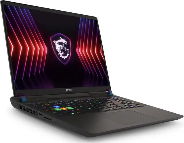 Alt view image 5 of 20 - MSI - Vector 16 HX A14VHG-278US 16.0" 240 Hz - Intel Core i9 14th Gen 14900HX (2.20GHz) - GeForce RTX 4080 Laptop GPU - 32 GB DDR5 - 1 TB PCIe SSD - Windows 11 Pro 64-bit - Gaming Laptop (Vector 16 HX A14VHG-278US )