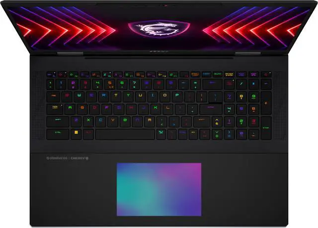 Alt view image 13 of 19 - MSI Titan 18 HX A14V Gaming Laptop, UHD+ 120Hz HDR1000, Intel Core i9-14900HX (24-core, up to 5.8GHz), NVIDIA GeForce RTX 4090 16GB, 128GB DDR5 RAM, 4TB NVMe SSD, Windows 11 Pro (Titan 18 HX A14VIG-081CA)