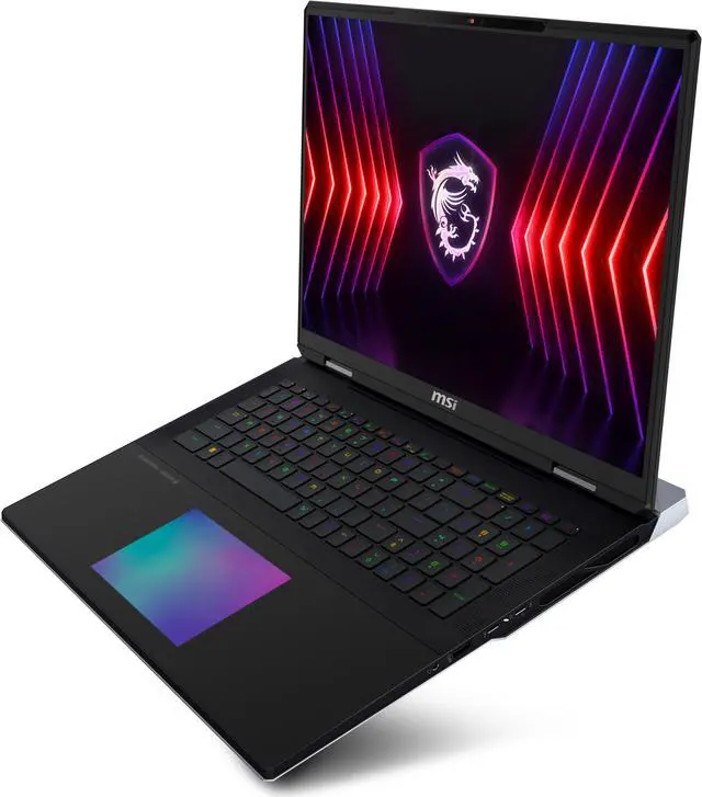 Alt view image 13 of 18 - MSI TITAN 18 HX 18" UHD+ 120Hz Mini LED Intel® Core™ i9-14900HX RTX 4080 64GBDDR5 4TB NVMe SSD Win 11 Pro