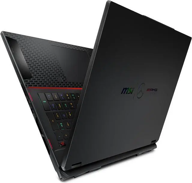 Alt view image 9 of 18 - MSI Stealth 18 Mercedes-AMG - 18" GeForce RTX 4080 Laptop GPU - Intel Core Ultra 9 185H  - 64GB Memory - 2 TB PCIe SSD - Windows 11 Pro - Gaming Laptop - 120 Hz (A1VHG-038US )