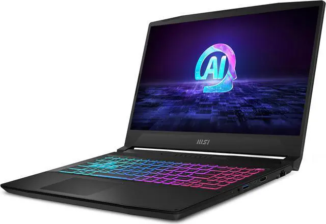 Alt view image 3 of 20 - MSI Katana A15 AI 15.6" 144Hz FHD Gaming Laptop AMD Ryzen R9-8945HS RTX 4060 32GB 1TBNVMe SSD Win11