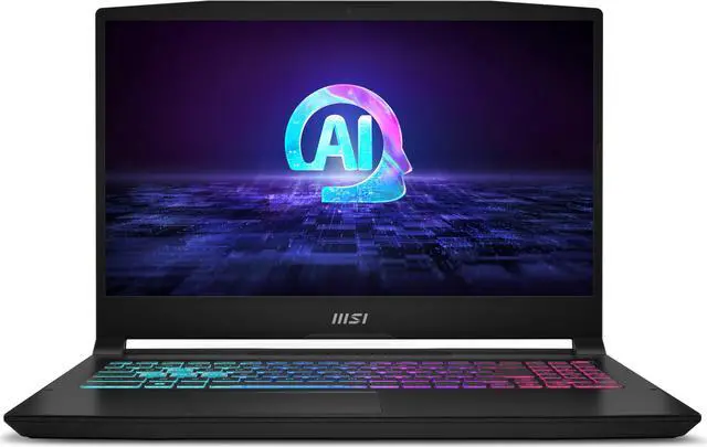 Main image of MSI Katana A15 AI 15.6" 144Hz FHD Gaming Laptop AMD Ryzen R9-8945HS RTX 4060 32GB 1TBNVMe SSD Win11