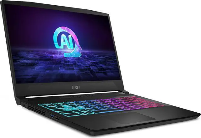 Alt view image 2 of 20 - MSI Katana A15 AI 15.6" 144Hz FHD Gaming Laptop AMD Ryzen R9-8945HS RTX 4060 32GB 1TBNVMe SSD Win11