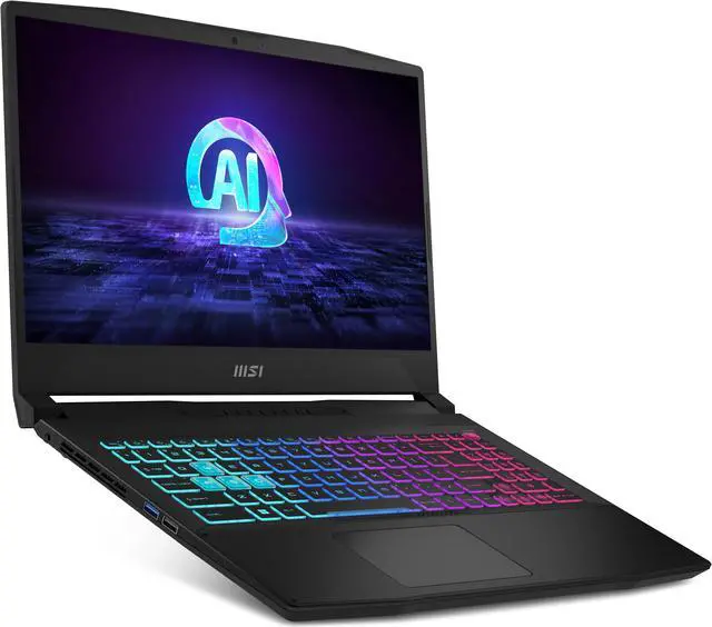 Alt view image 2 of 20 - MSI Katana A15 AI B8VF-407CA 15.6" FHD 144Hz IPS Gaming Laptop, AMD Ryzen 9 8945HS, NVIDIA GeForce RTX 4060 Laptop GPU, 16GB DDR5, 1TB NVMe SSD, Windows 11 Home