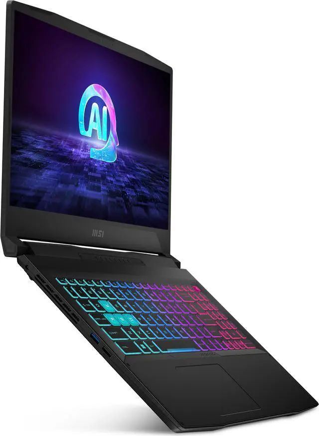 Alt view image 6 of 20 - MSI Katana A15 AI B8VF-407CA 15.6" FHD 144Hz IPS Gaming Laptop, AMD Ryzen 9 8945HS, NVIDIA GeForce RTX 4060 Laptop GPU, 16GB DDR5, 1TB NVMe SSD, Windows 11 Home