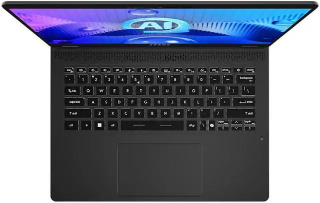 Alt view image 3 of 5 - MSI Prestige 14 AI Studio C1U Laptop Intel Core Ultra 5-125H 16GB Memory 512GB NVMe SSD NVIDIA GeForce RTX3050 Laptop GPU 14" 16:10 FHD IPS Display Windows 11 Home