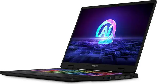 Alt view image 9 of 18 - MSI Pulse - 16" GeForce RTX 4070 Laptop GPU - Intel Core Ultra 9 185H  - 32GB Memory - 1 TB PCIe SSD - Windows 11 Home 64-bit - Gaming Laptop - 240 Hz (Pulse 16 AI C1VGKG-077 )