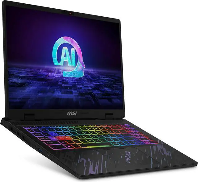 Alt view image 14 of 18 - MSI Pulse - 16" GeForce RTX 4070 Laptop GPU - Intel Core Ultra 9 185H  - 32GB Memory - 1 TB PCIe SSD - Windows 11 Home 64-bit - Gaming Laptop - 240 Hz (Pulse 16 AI C1VGKG-077 )