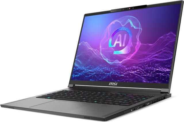 Alt view image 3 of 20 - MSI Laptop 16.0" AMD Ryzen AI 9 365 Copilot+ PC GeForce RTX 4060 Laptop GPU 32GB Memory 1 TB PCIe SSD Windows 11 Home 64-bit (Creator A16 AI+ A3HVFG-038US)